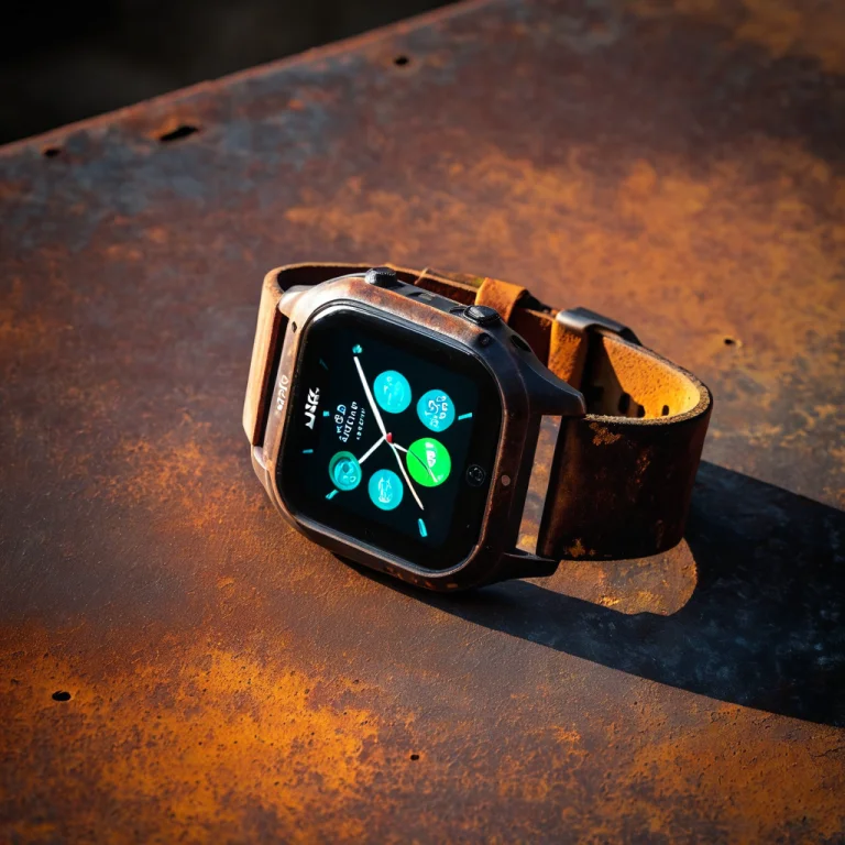 Loratech3rustpatinav10.80, Techrust, A Smartwatch On An Oxid...