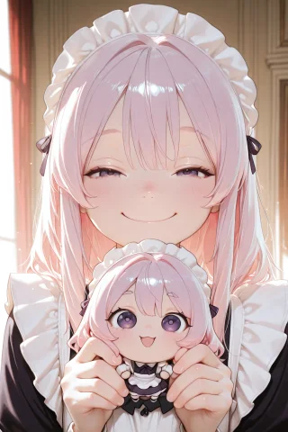 Embeddinglazypos, 2girls, Civchan, Purple Eyes, You Can Just... — Stable Diffusion AI Prompt: embedding:lazypos, 2girls, CivChan, purple eyes, you can just give this kind of...