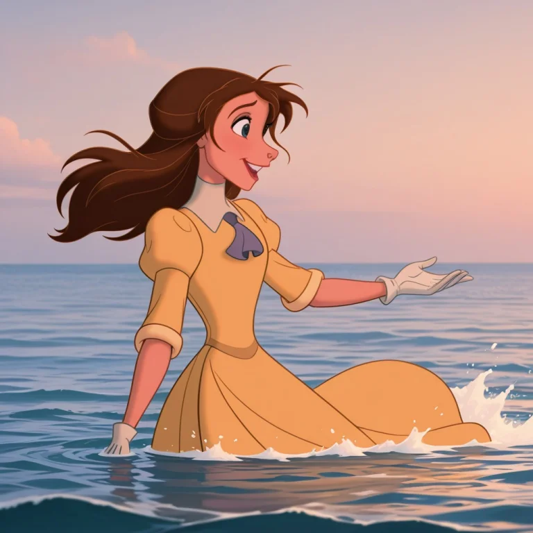 Masterpiece, Best Quality, Janeportertarzan, Disney Style, C...