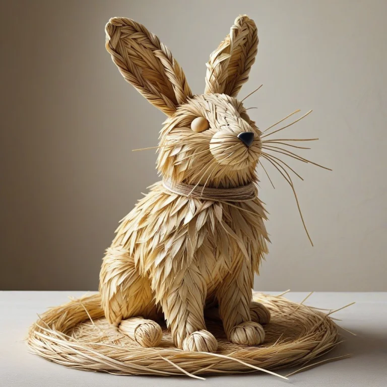 An Ultra-realistic And Detailed Image Of A Cozy Animal Sculp...