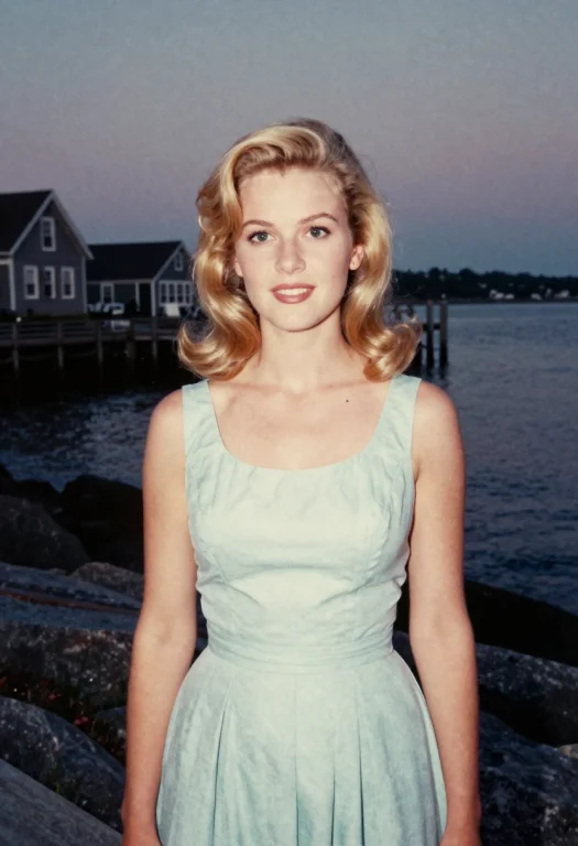 1960s Vintage Instant-film Photograph Of Judith, A Warm, Qui...