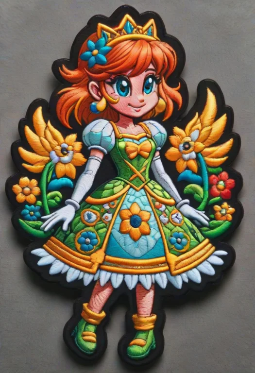 Score9, Score8up, Score7up, Sourcecartoon, Princess Daisy Ma...
