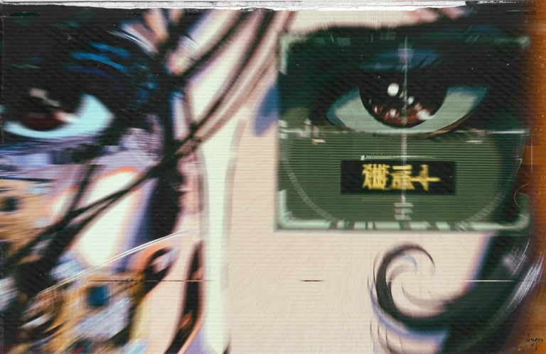 Retro Anime Illustration In The Style Of Matsumoto Leiji, An...