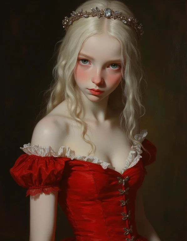 Masterpiece, High Quality, Oil Painting, Hyper-realistic, Ha...