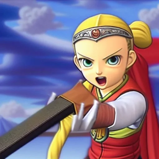 Dq10-anrushia, Anime Style