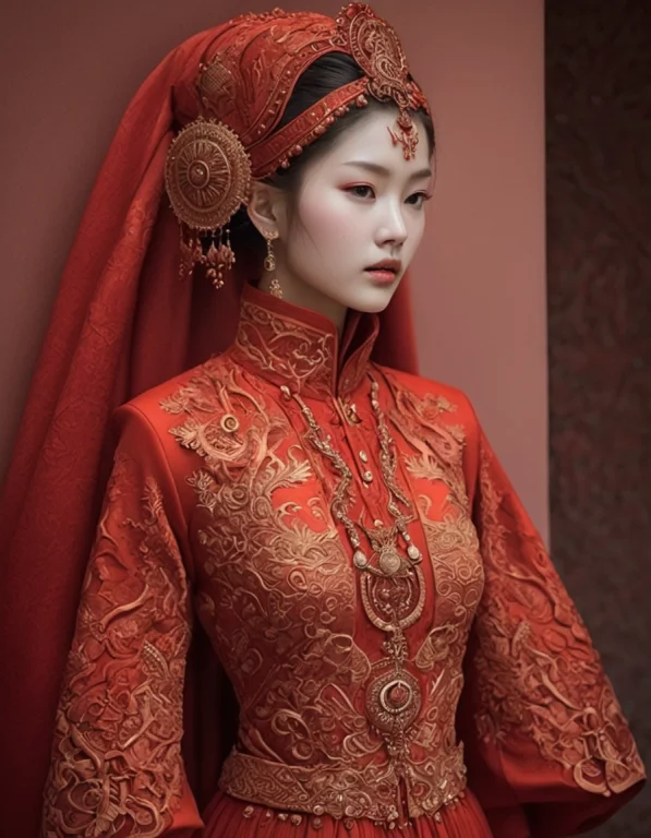 Vermillion,loramcqueen Haute Couture0.0,asdxohnxs. Intricate...