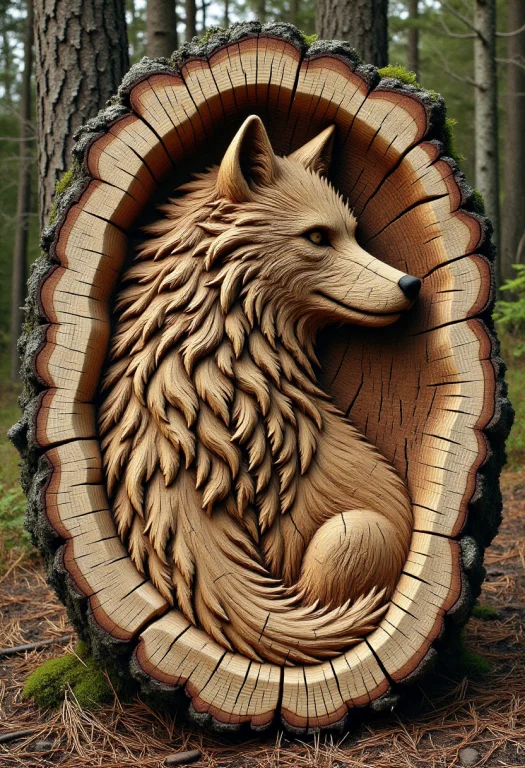 Loratreeringtrunkatorflux0.9 Photograph Of A Highly Detailed...