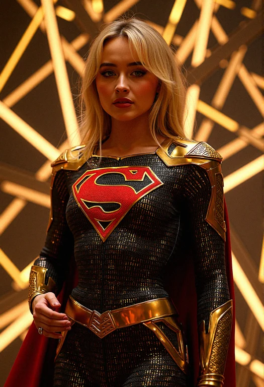 A Photorealistic Image Of Supergirl Sabcarp Based On Fiction...