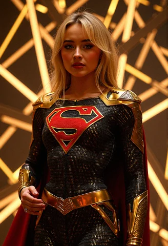 A Photorealistic Image Of Supergirl Sabcarp Based On Fiction... — FLUX AI Prompt: A photorealistic image of supergirl sabcarp based on fictional characters from D...