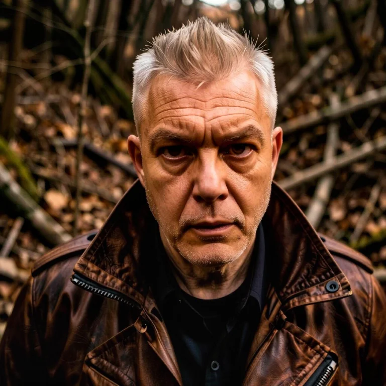 Dorion A Middle Aged Man With Grey Hair And Brown Eyes.