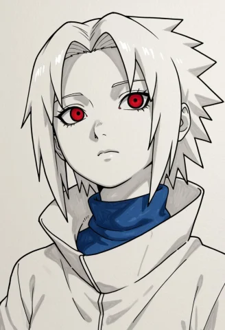 Burankoprn, 1girl, Solo, Female Focus, Uchiha Sasuke, Red Ey... — Stable Diffusion AI Prompt: burankoprn, 1girl, solo, female focus, uchiha sasuke, red eyes, sharingan, blue...