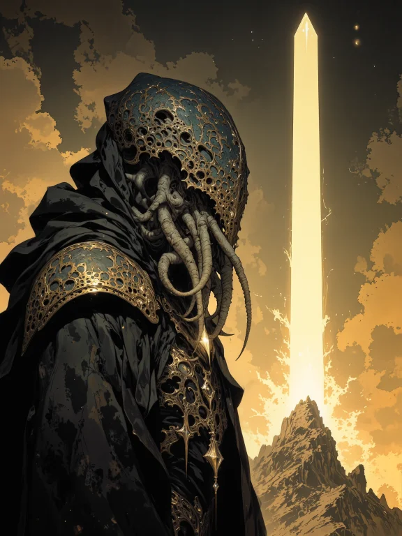 Famous Artwork, Masterwork Sci-fi Painting, Highly Aesthetic...