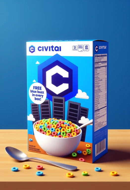 This Is A High-resolution Digital Artwork Featuring A Cereal...