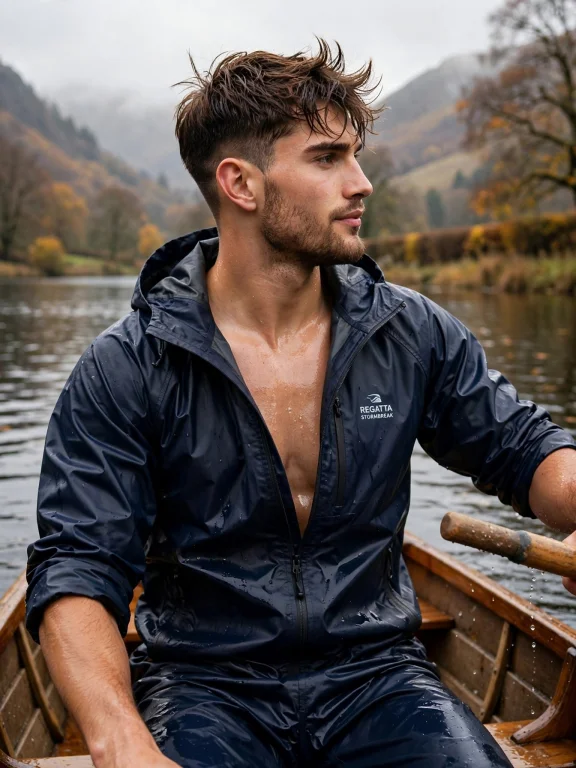 An Upper Body Photo Of A Handsome And Athletic 20 Year Old W...