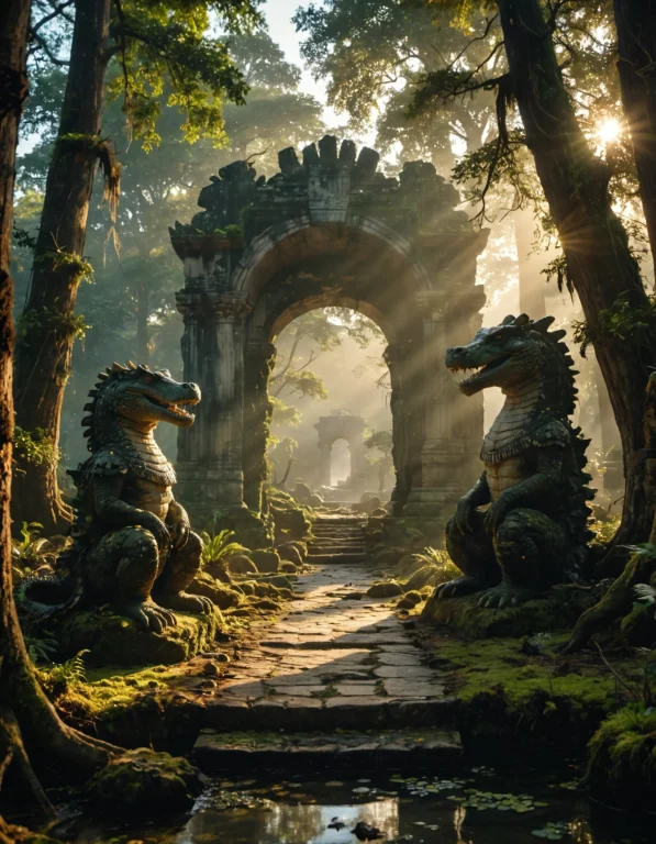 The Temple Of Silted Whispers, The Temple Reveals Itself Rel...