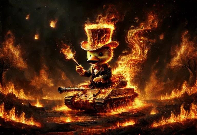 Lazypos, Flamestyle, Startfire, Anthropomorphic Duck, Wearin...