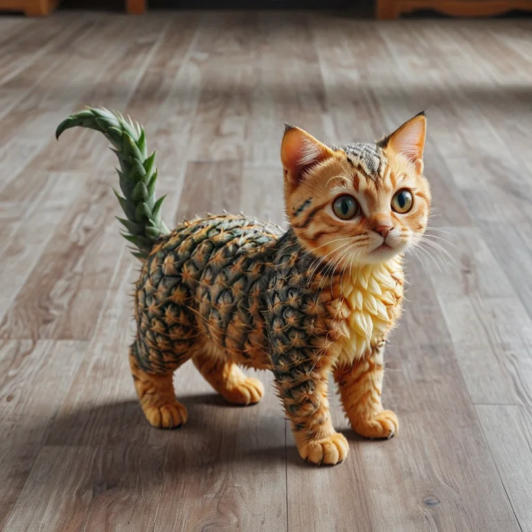 Cute Cat Is Walking On The Floor Photography, Natural Geogra...