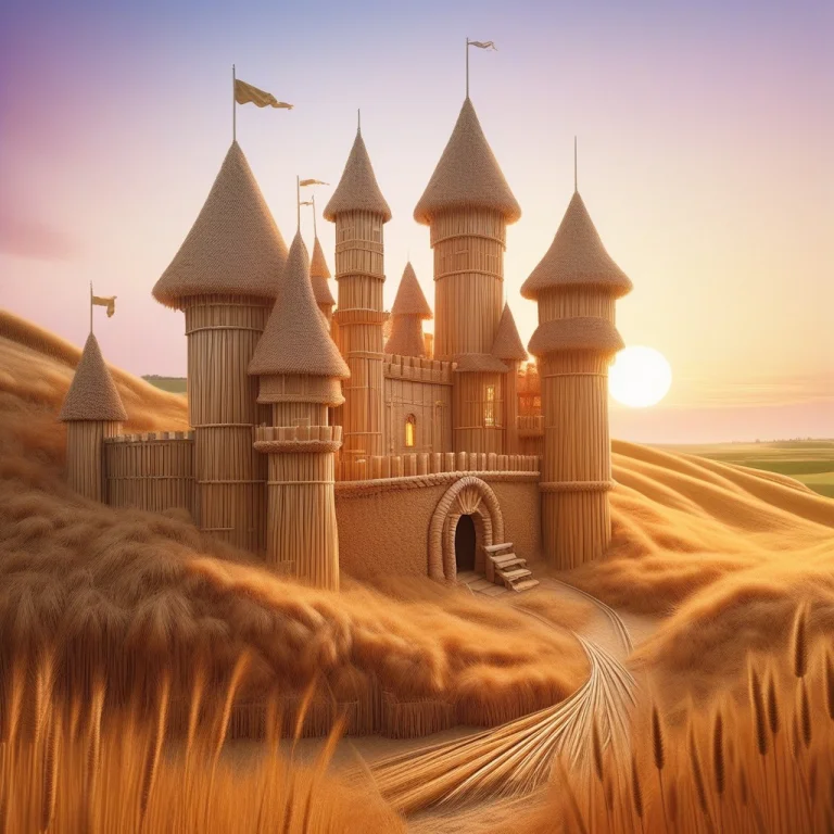 Masterpiece, A Magnificent Medieval Castle Completely Constr...