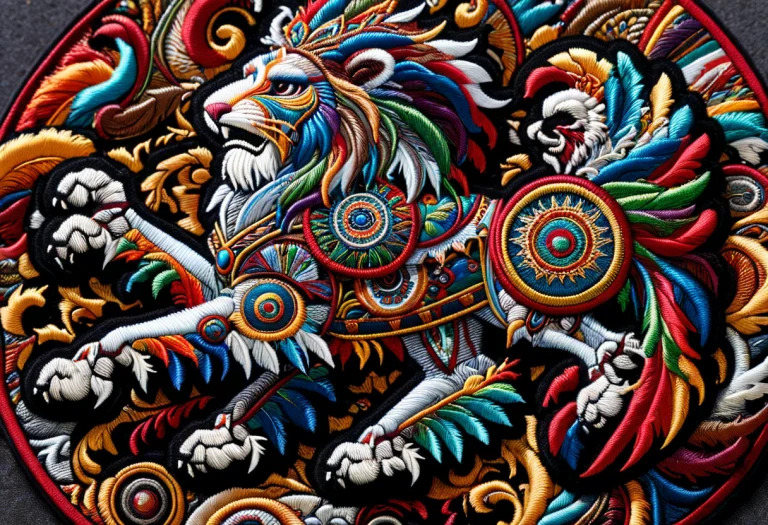 Ral-embroideredpatch, Lion With Eagle Wings, Meme, Masterpie...