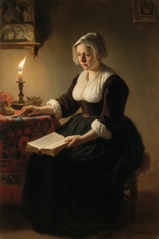 In The Manner Of Rembrandt, Three-quarter Dutch Golden Age P...