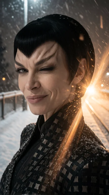 Rmlnfml Alien Woman, Close-up Portrait, Eye-level, Head Slig...