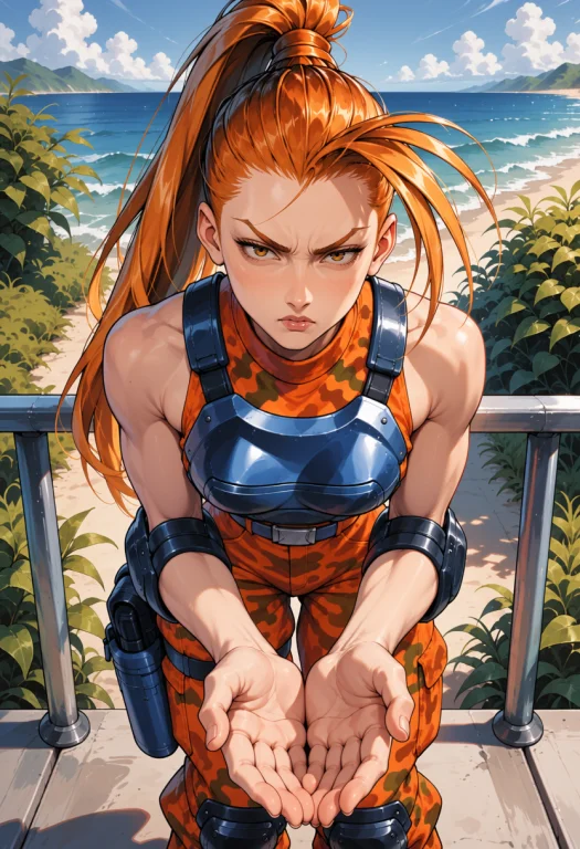 Loralinn Kurosawa - Anima1.2 Lnkrz-et2k, Orange Camouflage P...
