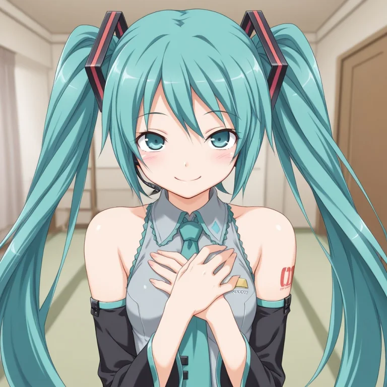 Haramaid,1girl,solo,hatsune Miku Smile,random,masterpiece,be...