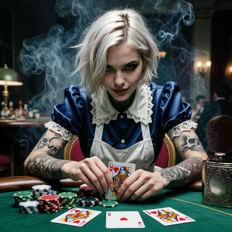 A Photorealistic Portrait Of A Rebellious Young Woman With M...