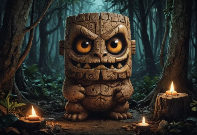 Channel42 Snoo .42  Tiki Spooky Cracked Woods Night Spirits