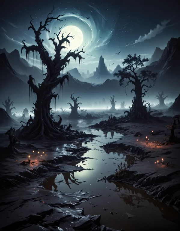 Zavy-mthcl1.3, Horror Landscape, Evanescent, Efflorescence,...