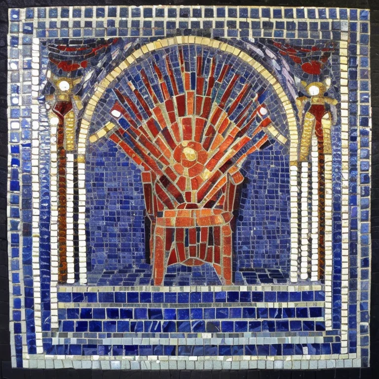 Throne Room Mosaic Art
