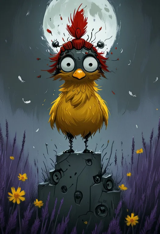 1chicken, Yellow Bill, Red Comb, Cyber Warrior Japan, Cybern...