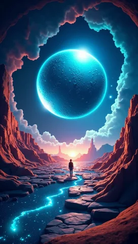 Epic Cinematic Movie Still, Award-winning Cinematographer, L... — Stable Diffusion AI Prompt: Epic cinematic movie still, award-winning cinematographer, [landscape art by Geo...