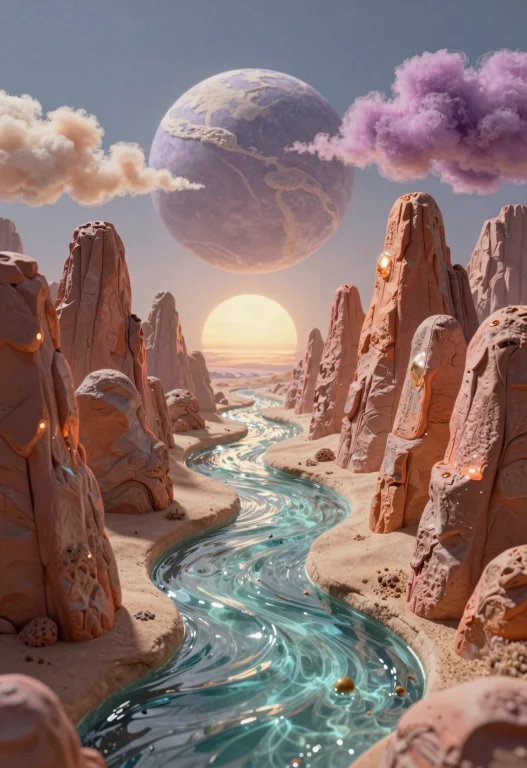A Photorealistic Editorial Photograph Frames A Surreal Fanta...