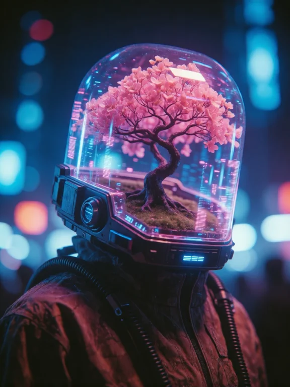 This Is A Digital Artwork Depicting A Futuristic, Sci-fi Sce...