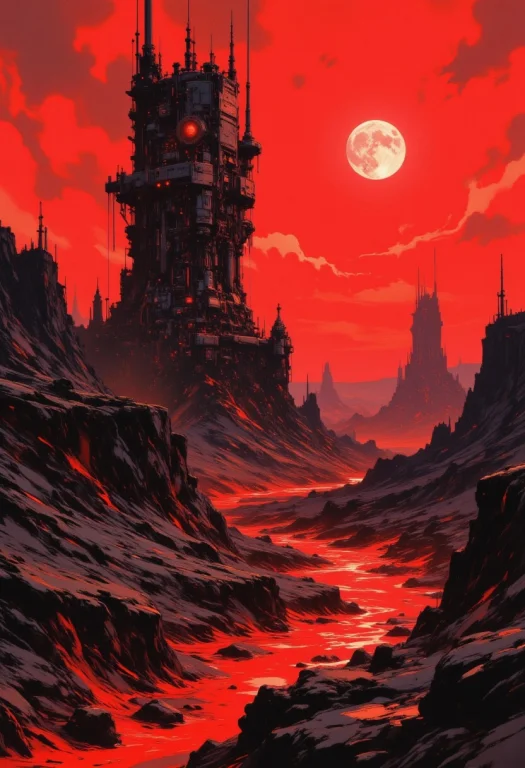 Obxiaoxiang, Caico, Inksketch Black And Red Theme, Detailed...