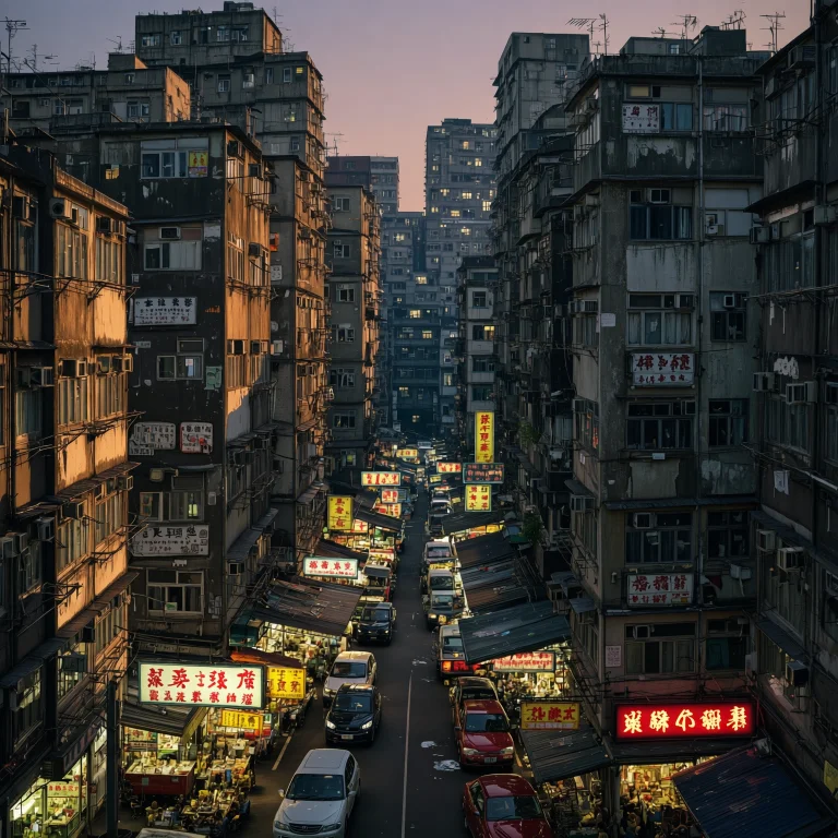 Kowloonwalledcity, Scenery, Sign, Cityscape, Ground Vehicle,...