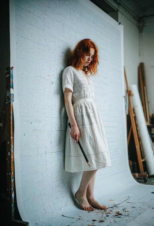 A Conceptual, Artistic Fashion Shot In The Bold Style Of Nic...
