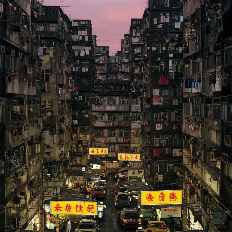 Kowloonwalledcity, Motor Vehicle, Scenery, Ground Vehicle, S...