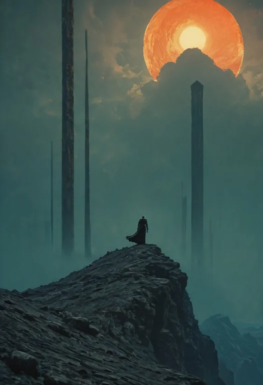 Sundawn, Landscape, Towering Knight, Heavy Armored,fantasy,...