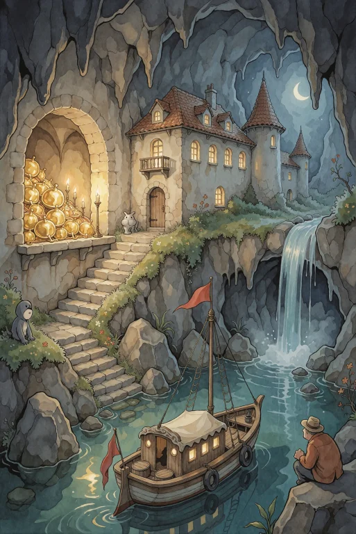 Apieckstyle, A Slow Boat Drifting Through An Enchanted Under...
