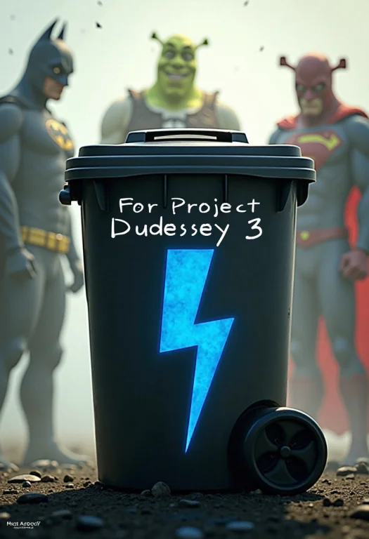 A Realistic And Detailed Image Of A Trash Can With For Proje...
