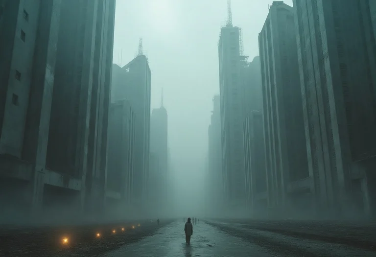 Massive Brutalist Soviet Megastructure Extending Infinitely...