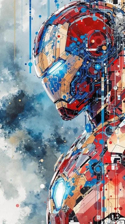 Iron Man, Urban Comics, Blue Ornaments, Marvel, Sci Fi, High...
