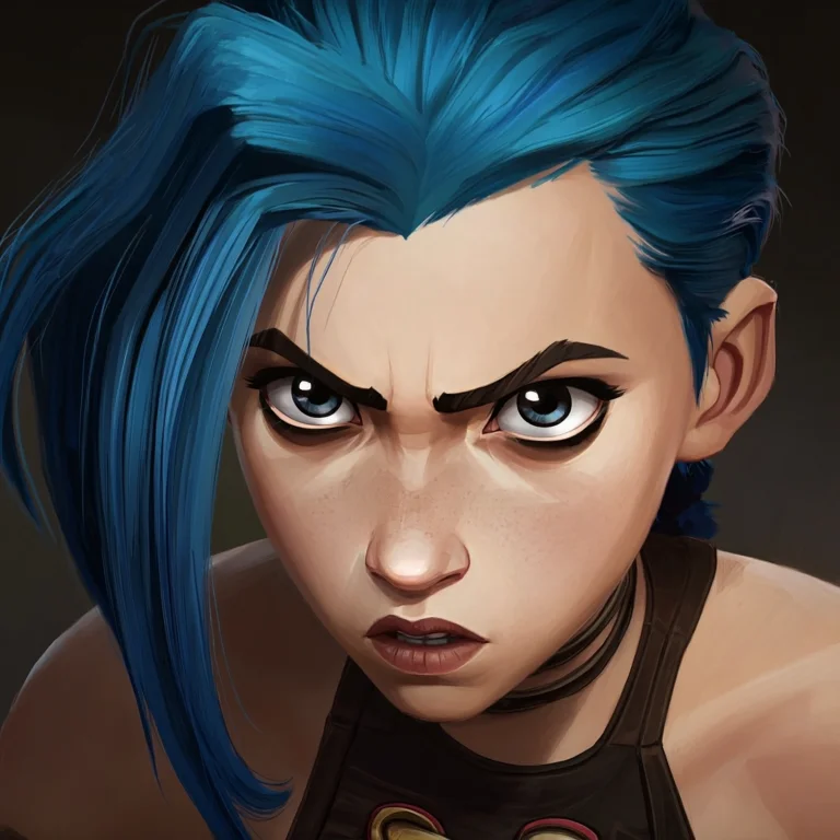 Jinx, An Impressionist Impasto Image Is A Digital Drawing In...