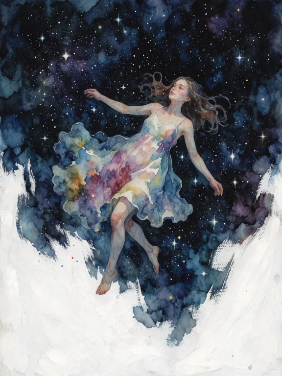 Photorealistic Watercolour, White Around Some Edges Like The...