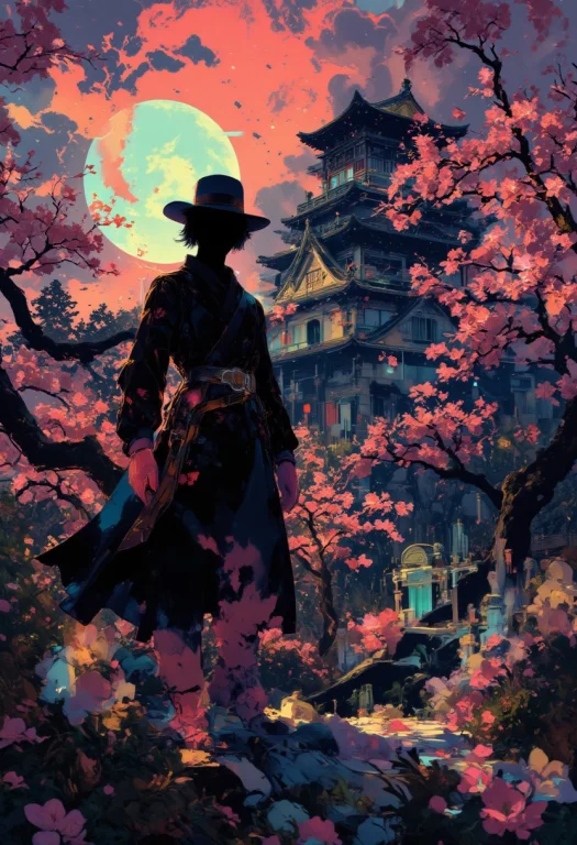 Anime Art, Pscho4rt, A Breathtaking Ultra-hd Anime-style Ill...