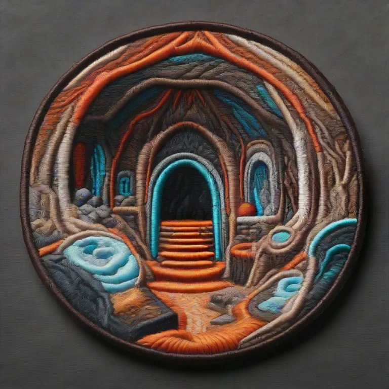 Ral-embroideredpatch, Cave Interior,