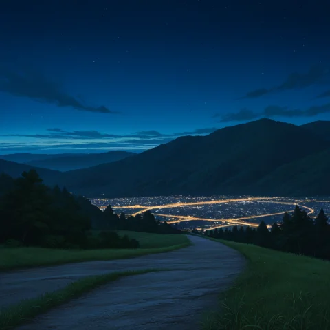 Night, No Humans, Landscape, Hd Quality — Stable Diffusion AI Prompt: night, no humans, landscape, HD quality