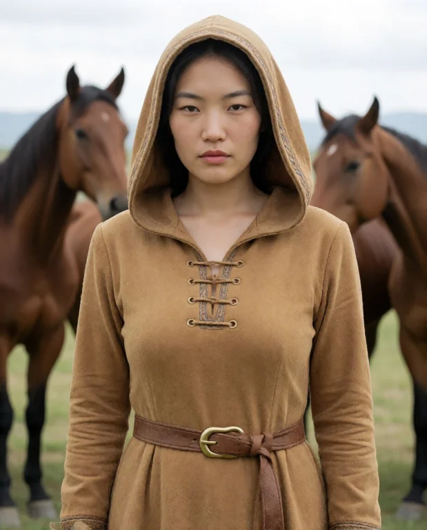 Woman  , Accurate Anatomy, Perfect Proportions,hooded Eyelid...